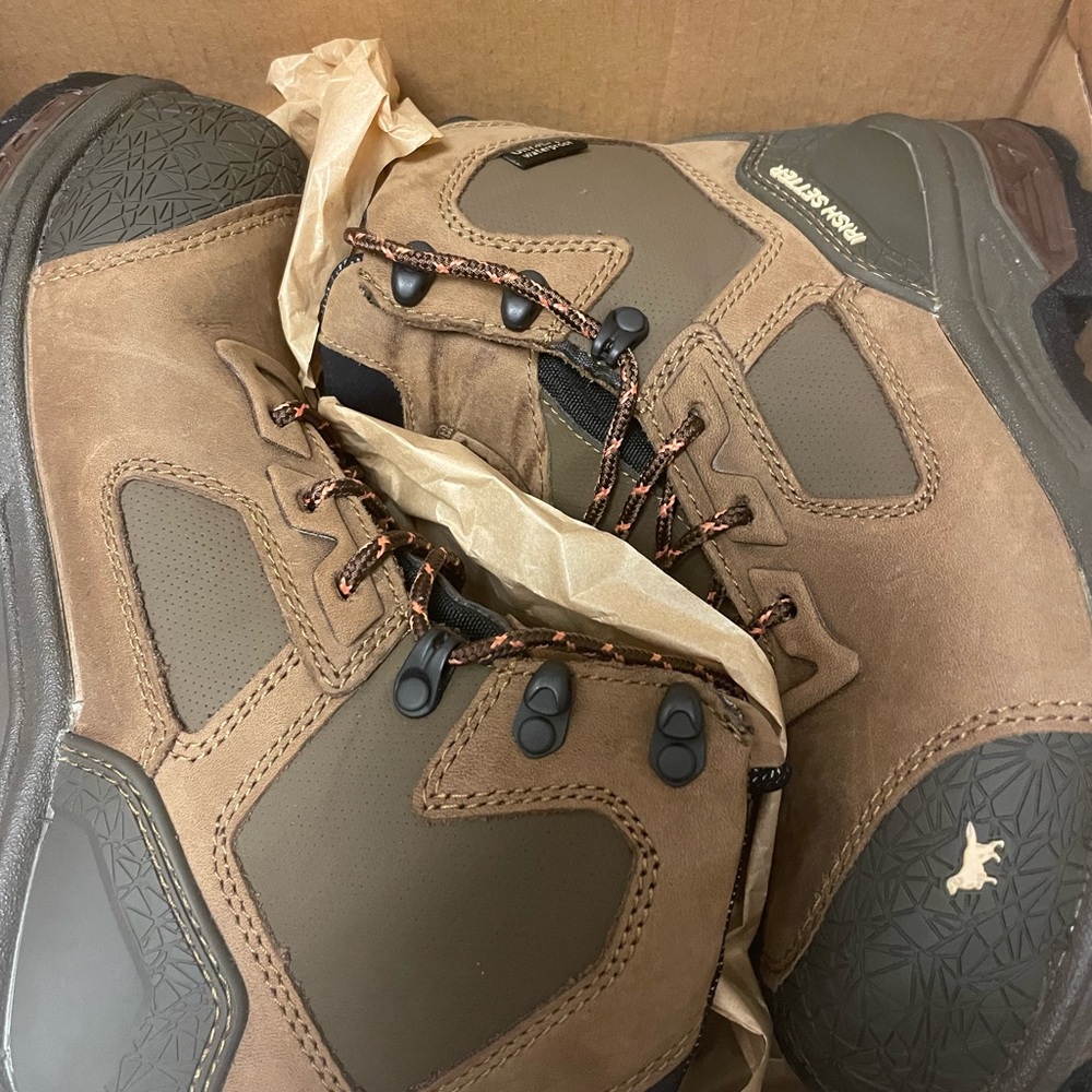 Red Wing Shoes Brown Lace Up Boots
